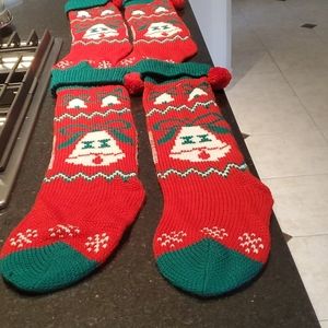Christmas knit stockings (4)